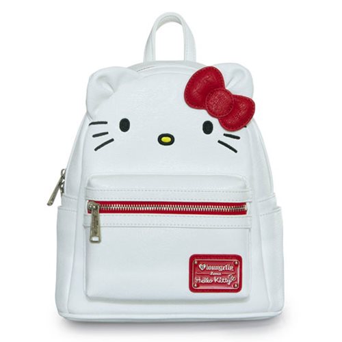 Hello Kitty Big Face Faux-Leather Mini Backpack
